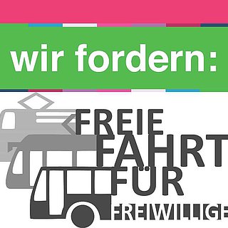 Freie Fahrt für Freiwillige